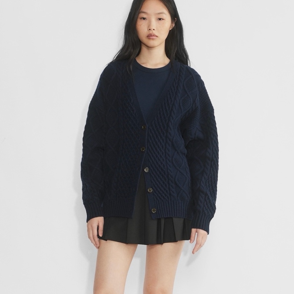 NWT Aritzia Sunday Best Peggy Cardigan in Admiral